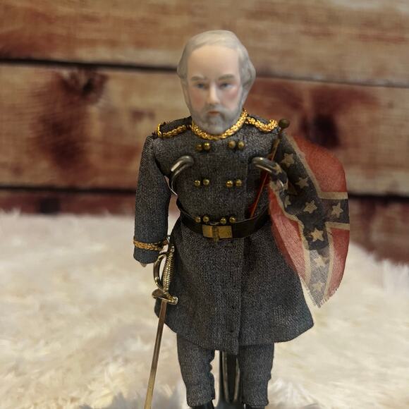 Vintage General Robert E. Lee Action Figure American Civil War Collector Quality - Picture 3 of 7